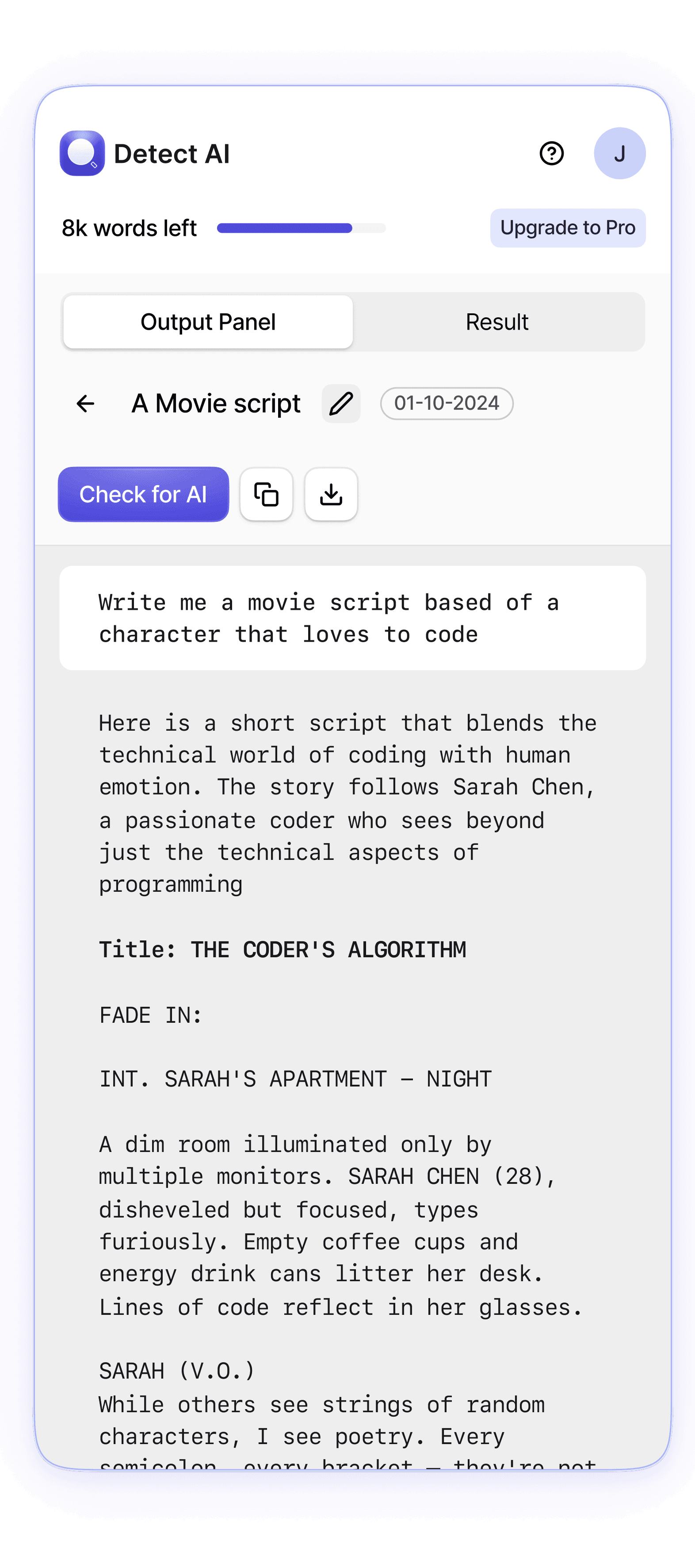 Create Authentic, Human-Quality Content Effortlessly.